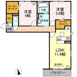 ジャスミンＨＹＭ IIの物件間取画像